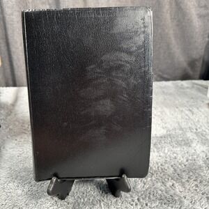 Holman KJV Large Print Personal Size Bible Black Gold Edges Leather Study